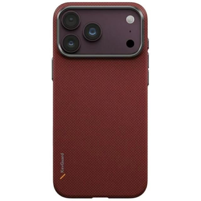 Чехол UNIQ Keva EDGE для iPhone 18 Pro Max | 17 Pro Max Red (UNIQ-IP6.9P(2026)-KEVAEDMERED)