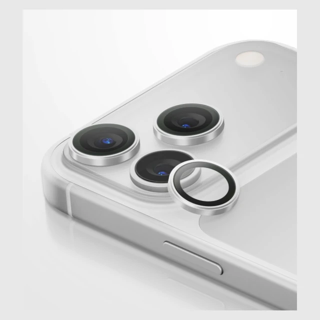 Захисне скло для камери Uniq Optix Aluguard (DX2) Camera Lens Protector для iPhone 18 Pro Max | 18 Pro Silver (UNIQ-IP6.3P-6.9P(2026)-ALENSSSIL)