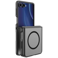 Чохол UNIQ Veren AF для Samsung Galaxy Flip 8 Magclick Charging Black (UNIQ-GZFLIP8-VERNAFMSFST)