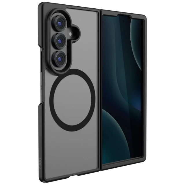 Чохол UNIQ Veren AF для Samsung Galaxy Fold 8 Ultra Black (UNIQ-GZFOLD8-VERNAFMSFST)