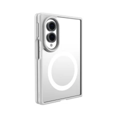 Чехол UNIQ Veren AF для Samsung Galaxy Fold 8 Magclick Charging White (UNIQ-GZFOLDW-VERNAFMCFST)