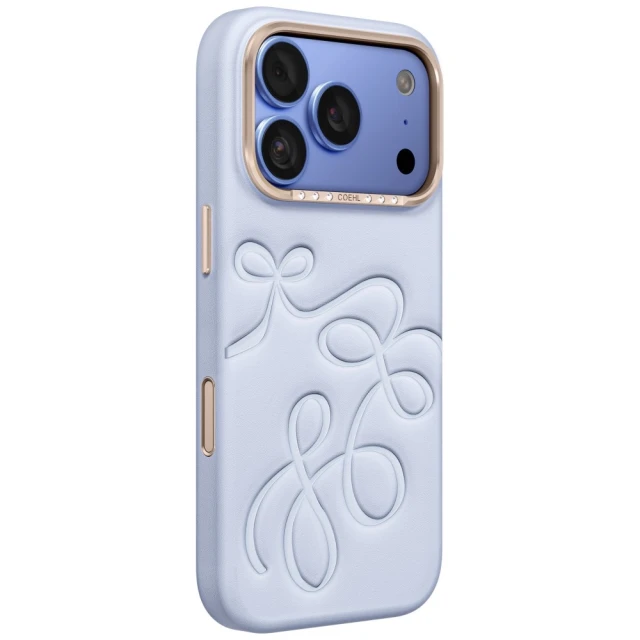 Чохол UNIQ Coehl Cloude для iPhone 18 Pro | 17 Pro Blue (UNIQ-IP6.3P(2026)-CLDMCBLU)
