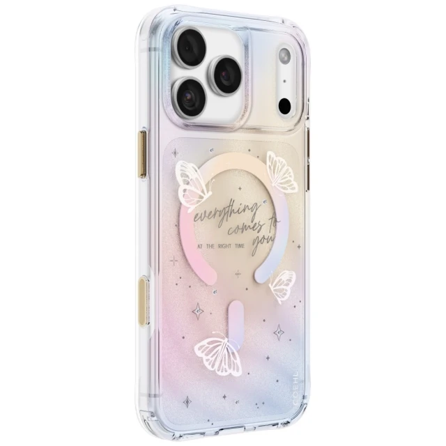 Чохол UNIQ Coehl Ellie для iPhone 18 Pro Max | 17 Pro Max Pink (UNIQ-IP6.9P(2026)-ELLMPRMB)