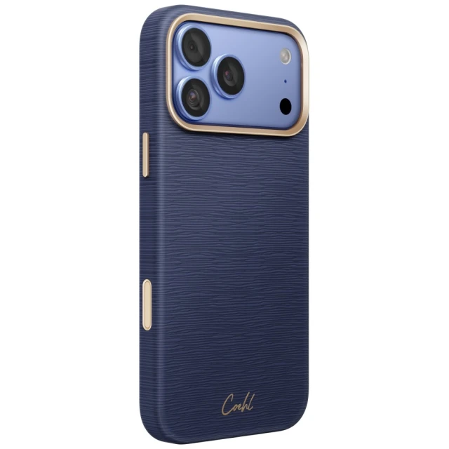 Чохол UNIQ Coehl Mirelle для iPhone 18 Pro Max | 17 Pro Max Blue (UNIQ-IP6.9P(2026)-MIRMNOBL)