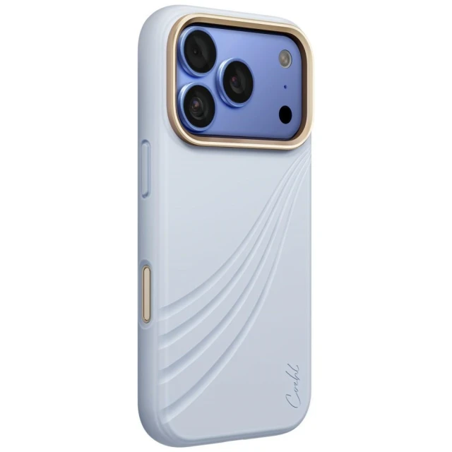 Чохол UNIQ Coehl Serina для iPhone 18 Pro | 17 Pro Blue (UNIQ-IP6.3P(2026)-SERMDBLU)