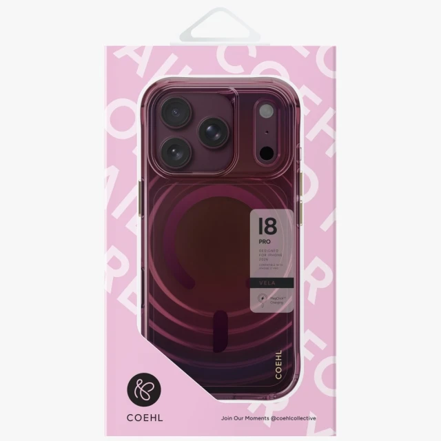 Чохол UNIQ Coehl Vela для iPhone 18 Pro | 17 Pro Brown (UNIQ-IP6.3P(2026)-VELAMBHZ)