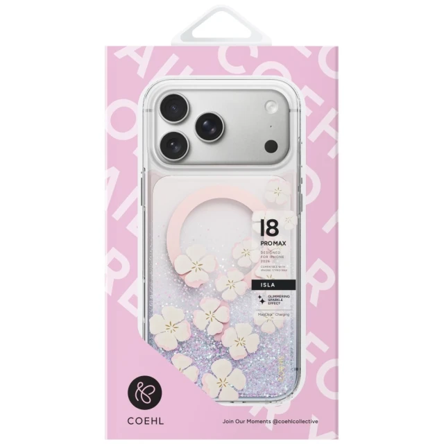 Чохол UNIQ Coehl Isla для iPhone 18 Pro Max | 17 Pro Max Pink (UNIQ-IP6.9P(2026)-ISLAMPWHI)