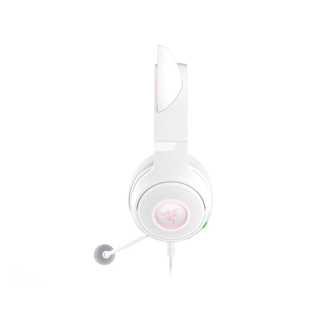 Навушники Razer Kraken Kitty V2 провідні ігрові White (8887910060971)