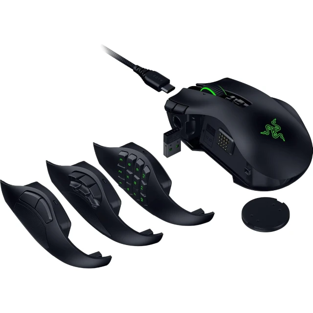 Миша Razer Naga V3 Pro бездротова ігрова Black (8887910085233)