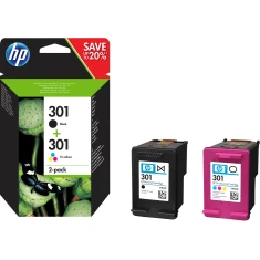 Набір картриджів HP 301 N9J72AE Black + Color CH561EE + CH562EE (889894508898)