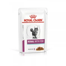 Вологий корм для котів Royal Canin Renal з рибою 12 шт x 85 г (9003579000519)