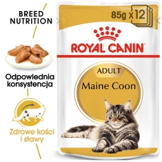 Вологий корм для котів Royal Canin Maine Coon Adult 12 шт x 85 г (9003579001202)