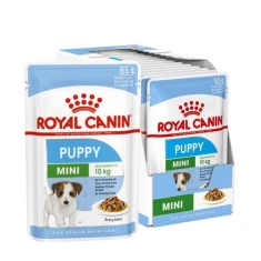 Вологий корм для цуценят Royal Canin Mini Puppy в соусі 12 шт x 85 г (9003579008201)