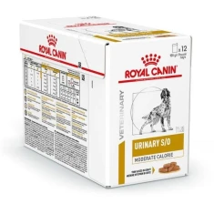 Вологий корм для собак Royal Canin Urinary S/O Moderate Calorie 12 шт x 100 г (9003579010129)