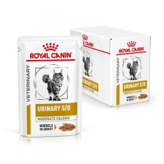 Ветеринарна дієта для котів Royal Canin Urinary Moderate Calorie 12 шт x 85 г (9003579010228)