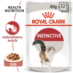 Вологий корм для дорослих котів Royal Canin Instinctive в соусі 12 шт x 85 г (9003579308738)