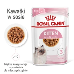 Вологий корм для кошенят Royal Canin Kitten Instinctive in Jelly 12 шт x 85 г (9003579308745)