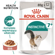 Вологий корм для котів Royal Canin Instinctive +7 в соусі 12 шт x 85 г (9003579310182)