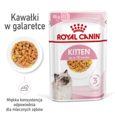 Вологий корм для кошенят Royal Canin Kitten Instinctive у желе 12 шт x 85 г (9003579311783)