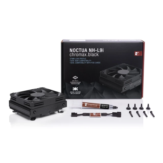 Кулер для процесора Noctua NH-L9i CH.BK Intel Low Profile Black (9010018000191)