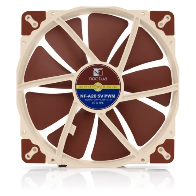 Вентилятор Noctua 200x200x30 мм NF-A20 5V PWM (9010018100075)