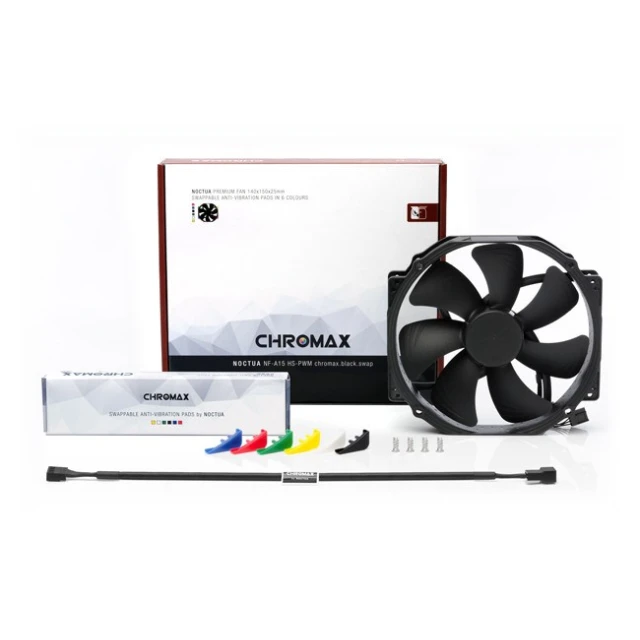 Вентилятор Noctua NF-A15 HS-PWM chromax Black (9010018100433)