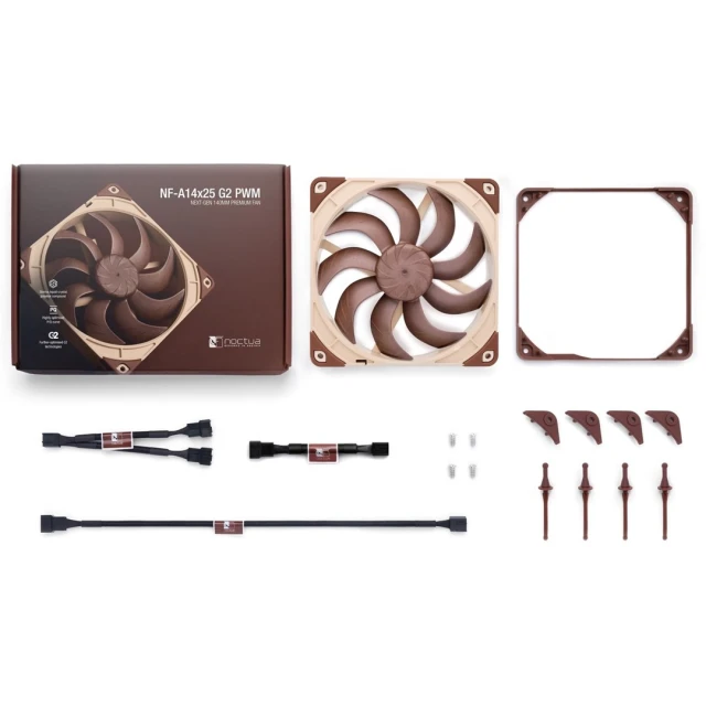 Вентилятор Noctua NF-A14x25 G2 PWM 140 мм (9010018100617)