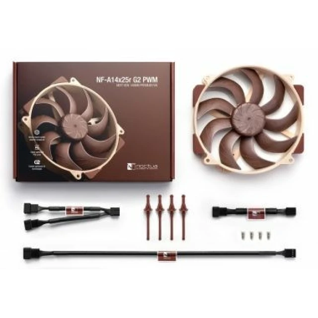 Вентилятор Noctua 140 мм NF-A14x25r G2 PWM (9010018100648)