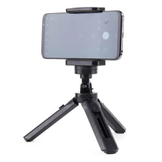 Універсальний штатив HRT with Phone Holder Mount Selfie Stick Camera 16-21 cm Black (9111201898547)