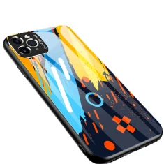 Чохол HRT Color Glass для iPhone 11 Pro Max Multicolor (9111201905535)