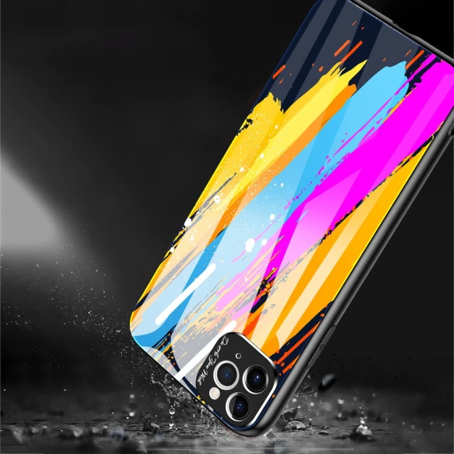 Чохол HRT Color Glass для iPhone 11 Pro Max Multicolor (9111201905535)