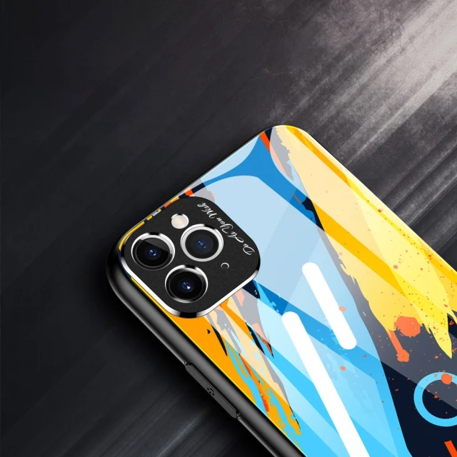 Чохол HRT Color Glass для iPhone 11 Pro Max Multicolor (9111201905535)
