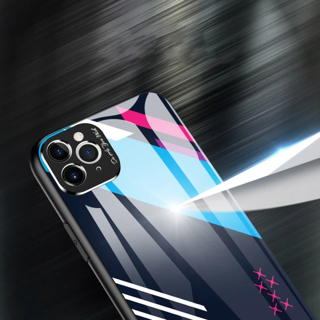 Чохол HRT Color Glass для iPhone 11 Pro Max Multicolor (9111201905542)