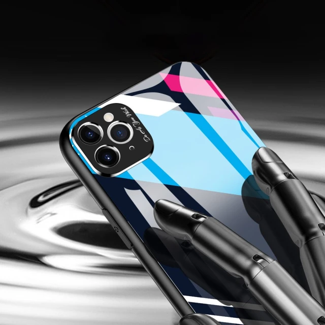 Чохол HRT Color Glass для iPhone 11 Pro Max Multicolor (9111201905542)