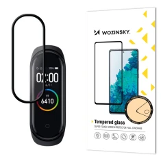 Защитное стекло Wozinsky Super Durable для Xiaomi Mi Band 6/5 Black (9111201906075)