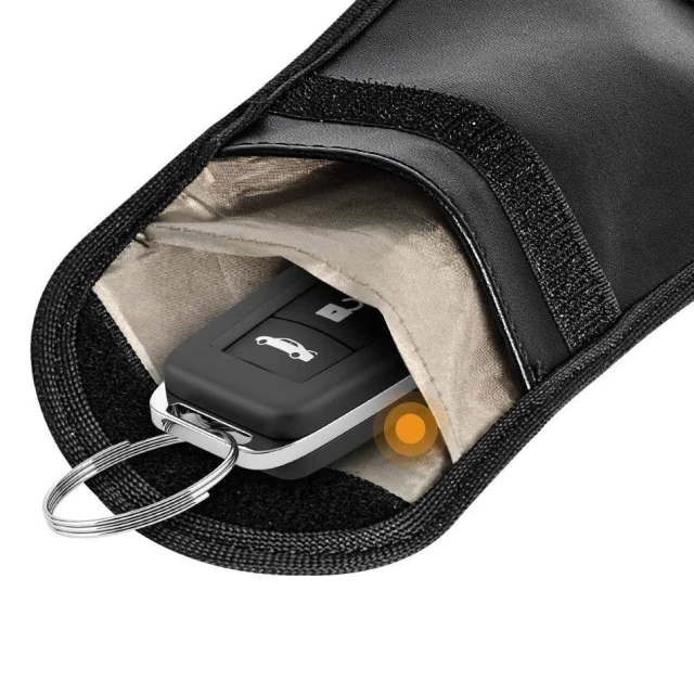 Чохол з блокуванням сигналу HRT Radio Blocking для Car Keys Black (9111201906846)
