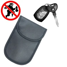 Чохол з блокуванням сигналу HRT Radio Blocking для Car Keys Black (9111201906846)