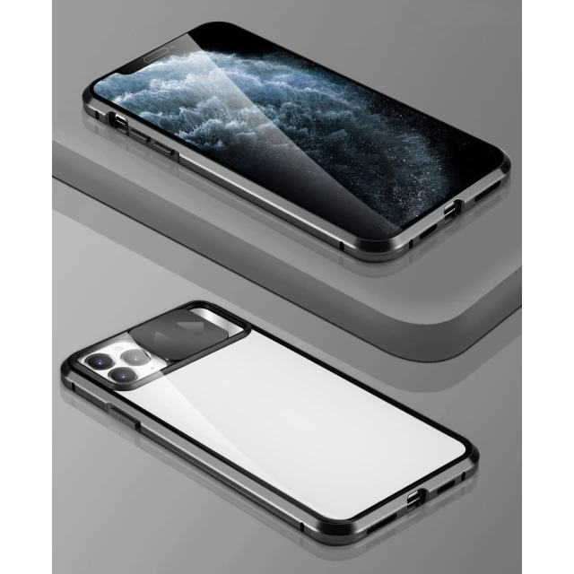 Чохол Wozinsky Magnetic Cam Slider для Huawei P40 Black (9111201907775)