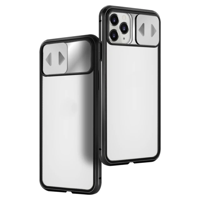 Чохол Wozinsky Magnetic Cam Slider для Huawei P40 Black (9111201907775)