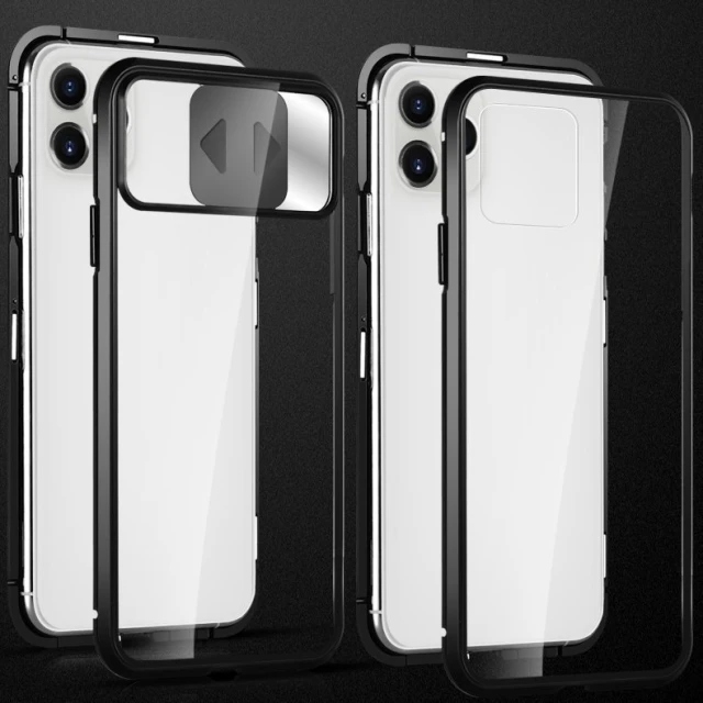 Чохол Wozinsky Magnetic Cam Slider для Huawei P40 Black (9111201907775)