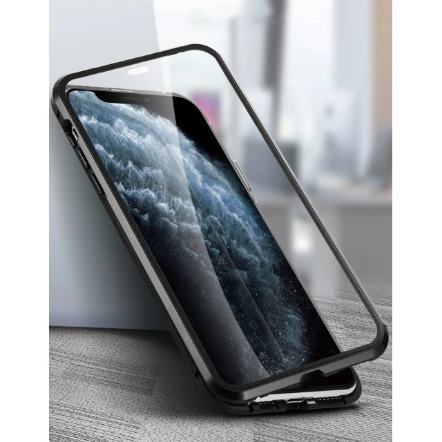 Чохол Wozinsky Magnetic Cam Slider для Huawei P40 Black (9111201907775)