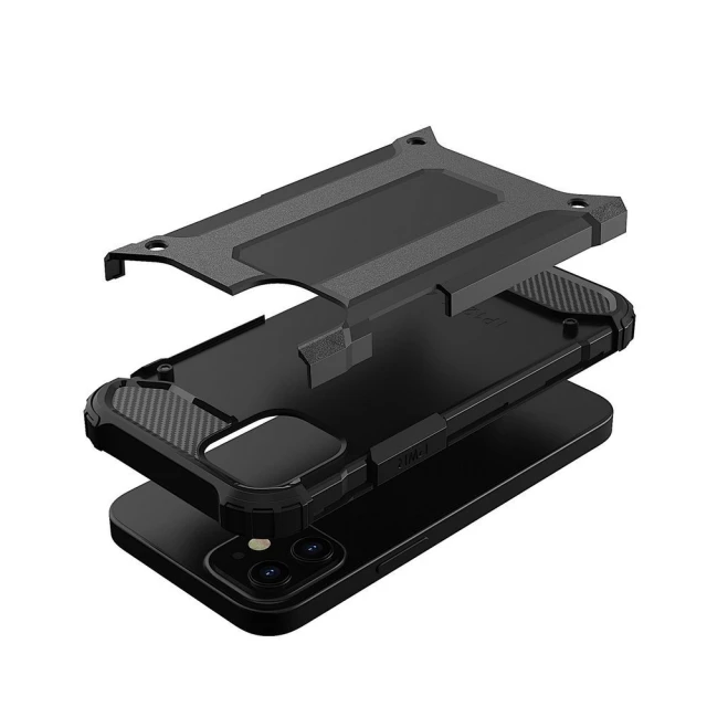 Чохол HRT Hybrid Armor для iPhone 12 Pro Max Black (9111201910812)