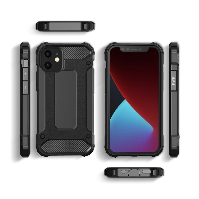 Чохол HRT Hybrid Armor для iPhone 12 Pro Max Black (9111201910812)