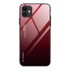 Чохол HRT Gradient Glass для iPhone 12 mini Black/Red (9111201911239)
