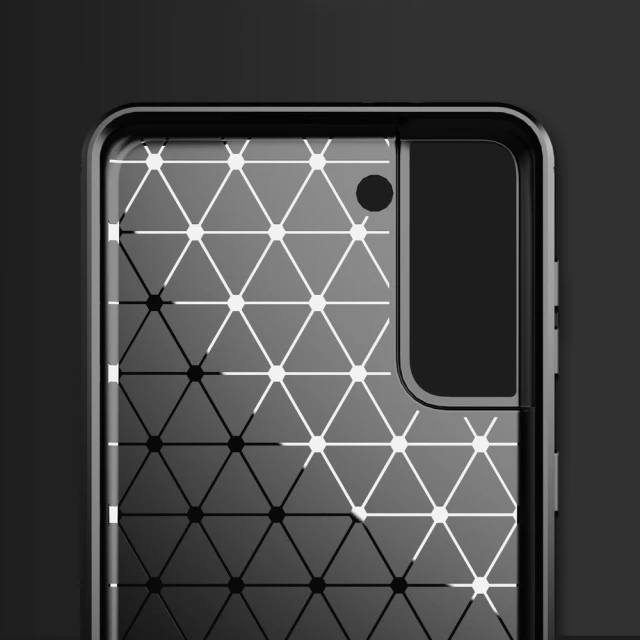 Чохол HRT Carbon для Samsung Galaxy S21 Plus 5G Black (9111201924796)