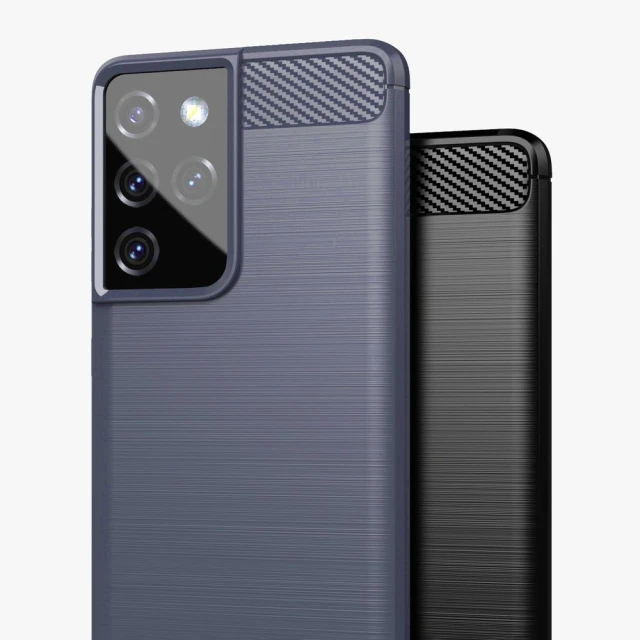 Чохол HRT Carbon для Samsung Galaxy S21 Ultra 5G Black (9111201924819)