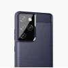 Чохол HRT Carbon для Samsung Galaxy S21 Ultra 5G Blue (9111201924826)