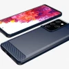 Чохол HRT Carbon для Samsung Galaxy S21 Ultra 5G Blue (9111201924826)