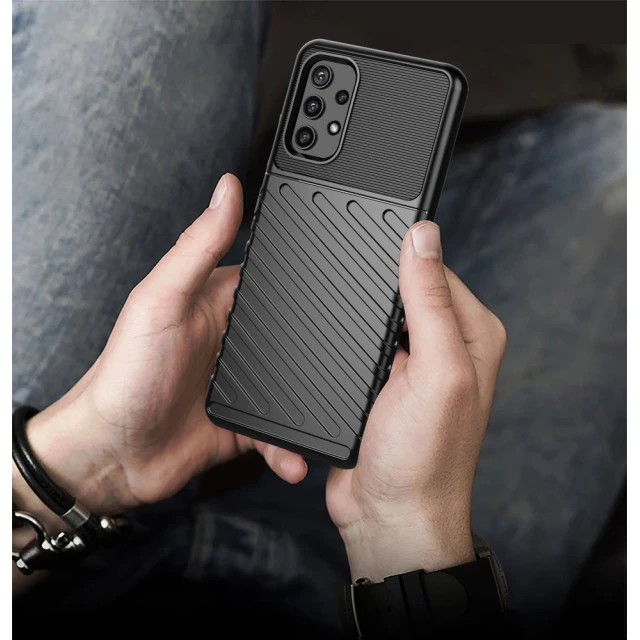 Чохол HRT Thunder для Samsung Galaxy A72 4G Black (9111201925328)