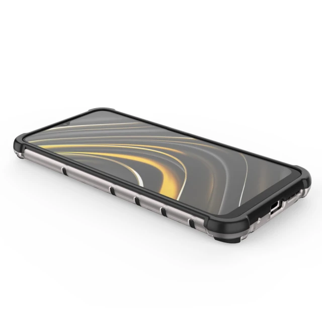 Чохол HRT Honeycomb для Xiaomi Poco M3 Transparent (9111201925717)